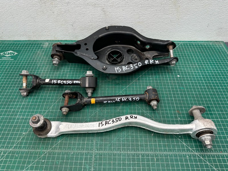 15-24 LEXUS RC300 RC350 REAR RIGHT SUSPENSION CONTROL ARM SET OF 4 OEM