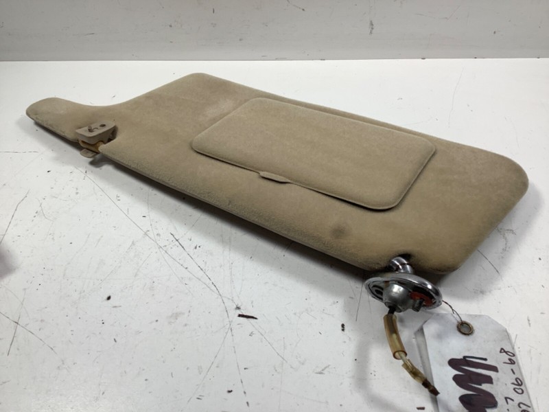 89-90 Acura Legend Left Side Sun Visor Assy. (Smooth Beige) 83280-SD4-A14ZC OEM