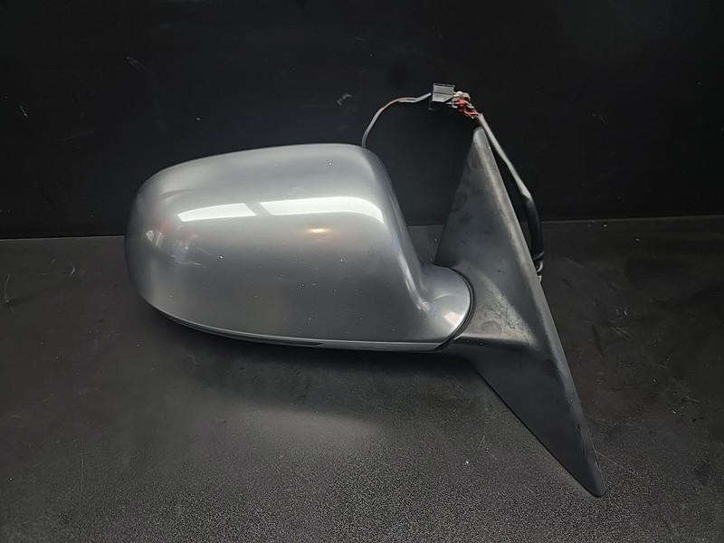 2008-2017 AUDI A5 S5 RIGHT SIDE DOOR REAR VIEW MIRROR W/ BLIND SPOT OEM ALUMINUM