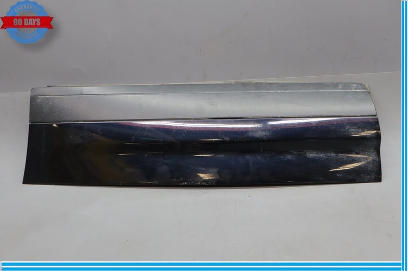 11-18 Porsche Cayenne 958 Rear Left Driver Side Lower Door Molding Blue Oem