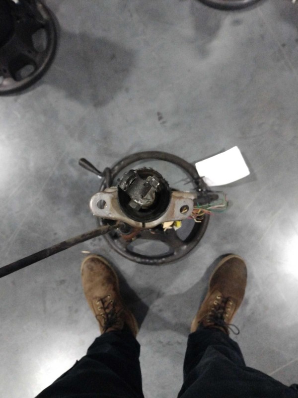 2009 Chevrolet Express 2500 Van Steering Column OEM White 170K Miles