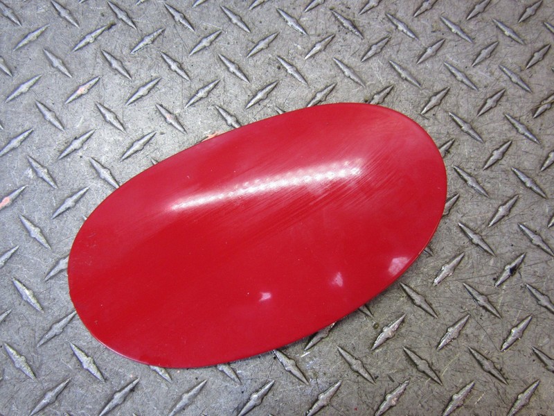 1999 PORSCHE BOXSTER FUEL FILLER DOOR GAS TANK CAP CPVER LID RED