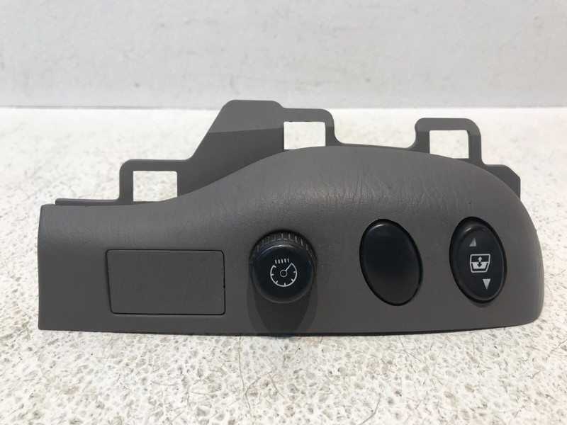 2003-2004 Toyota Sequoia Dash Trim Panel Window Switch Dimmer Dial OEM Gray