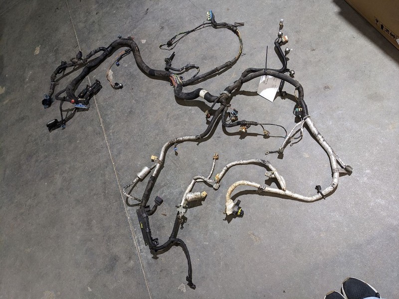 2017 CHEVY EXPRESS 3500 4.8L AT ENGINE WIRE HARNESS OEM 1184549