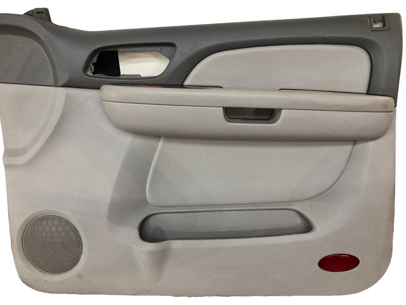 2007 2008 2009 GMC YUKON DENALI TAHOE SILVERADO PASSENGER DOOR PANEL GRAY OEM.