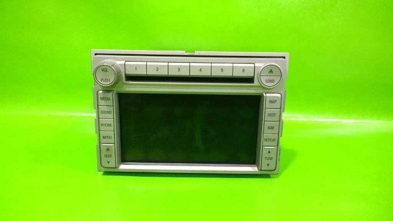 08 MKZ FACTORY RADIO AM FM 6 CD MP3 W/NAVIGATION OEM 4142-3