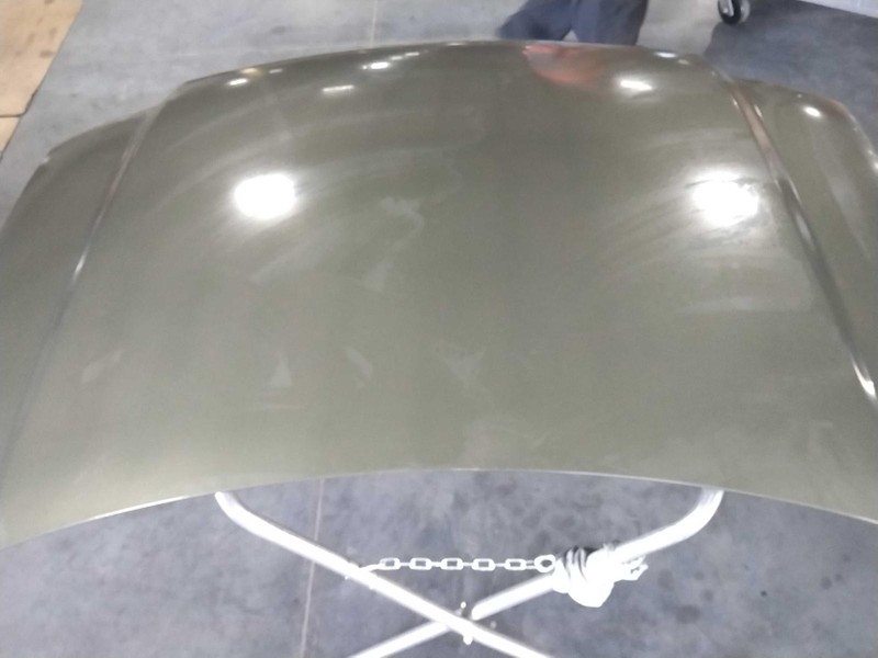 2005 Ford Expedition OEM Hood Panel Green CANCER BUBBLE 4DR SUV Used
