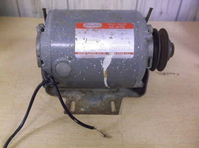 Dayton 5K9770 Split Phase AC motor 1/4 HP 1725 RPM 116V 4.4A*FREE SHIPPING*