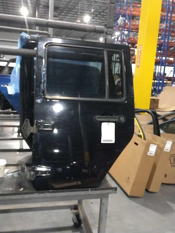 Jeep Wrangler 2007 Left Rear Door BLACK 105995 9068