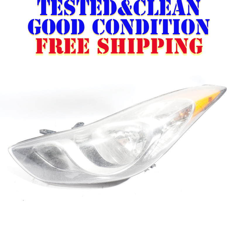 11 12 13 HYUNDAI ELANTRA HEADLIGHT LEFT DRIVER SIDE OEM