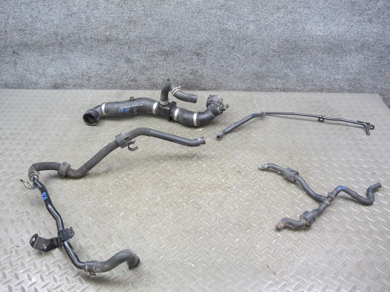 03-10 BENTLEY CONTINENTAL GTC GT 6.0L ENGINE COOLANT HOSE PIPE LINE SET