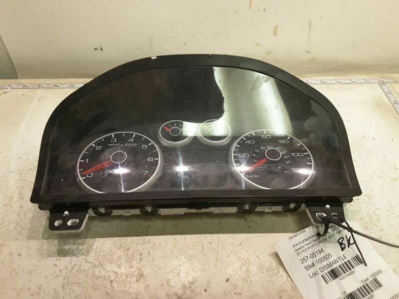 Speedometer Cluster MPH With Message Center Fits 09 FUSION 164980