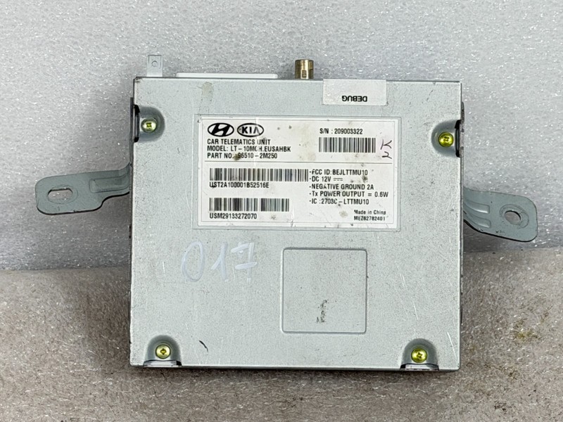 2013 13HYUNDAI GENESIS COUPE TRACK - BLUETOOTH TELEMATICS MODULE - 96510-2M250