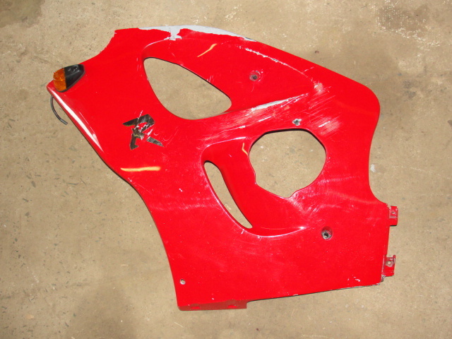1998 SUZUKI GSXR 600 SRAD LEFT SIDE FAIRING COWL PANEL COVER 33E00 GSXR600 98