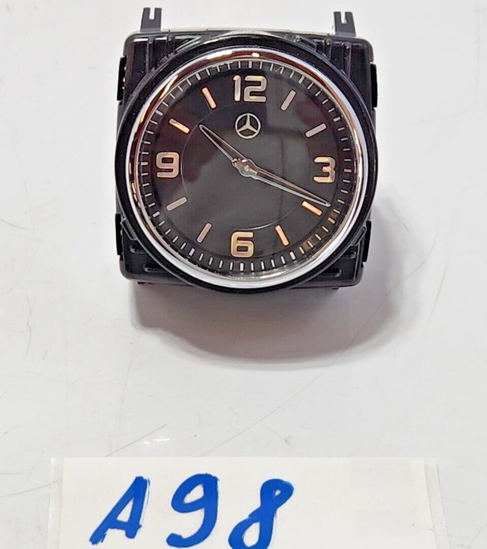 ✅ 2014-2016 OEM Mercedes W222 S550 Sedan Front Center Dash Analog Clock