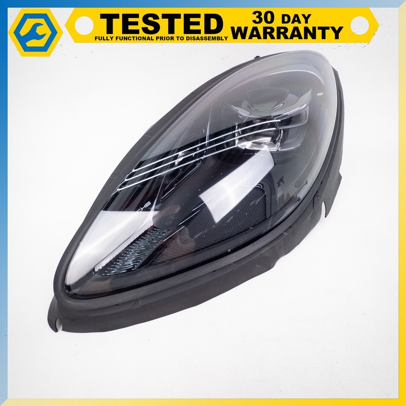 19-21 PORSCHE MACAN FRONT LEFT DRIVER SIDE HEADLIGHT LAMP OEM 95B941009BA