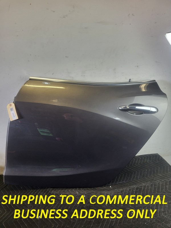 Used Oem Maserati Left Driver Rear Door w/ Trim Panel for 2014-2019 Ghibli