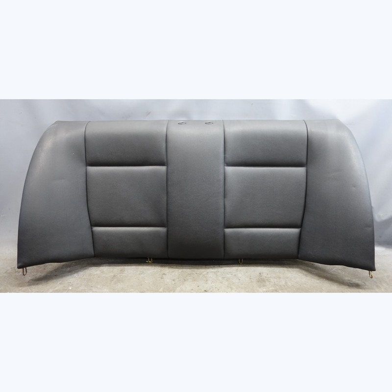 1999-2005 BMW E46 3-Series Sedan Rear Seat Backrest Cushion Black Vinyl OEM