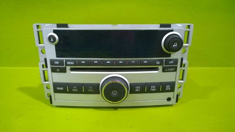 08 MALIBU FACTORY RADIO AM FM CD MP3 OEM 3180-5