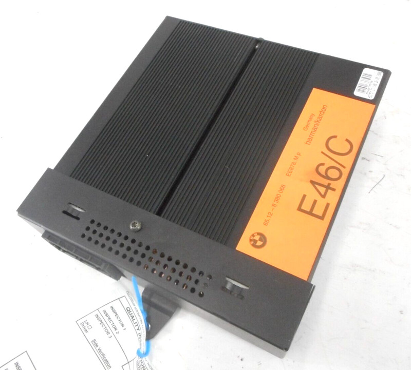 00 BMW 323i Radio Amplifier OEM 65.12 8 380 068