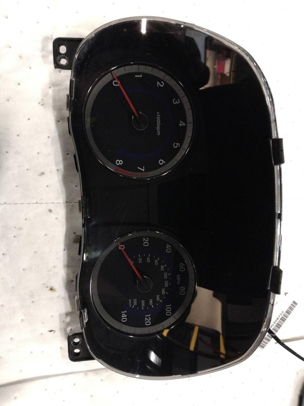 Used Speedometer Gauge fits: 2015 Hyundai Accent cluster MPH US market AT w/o cr