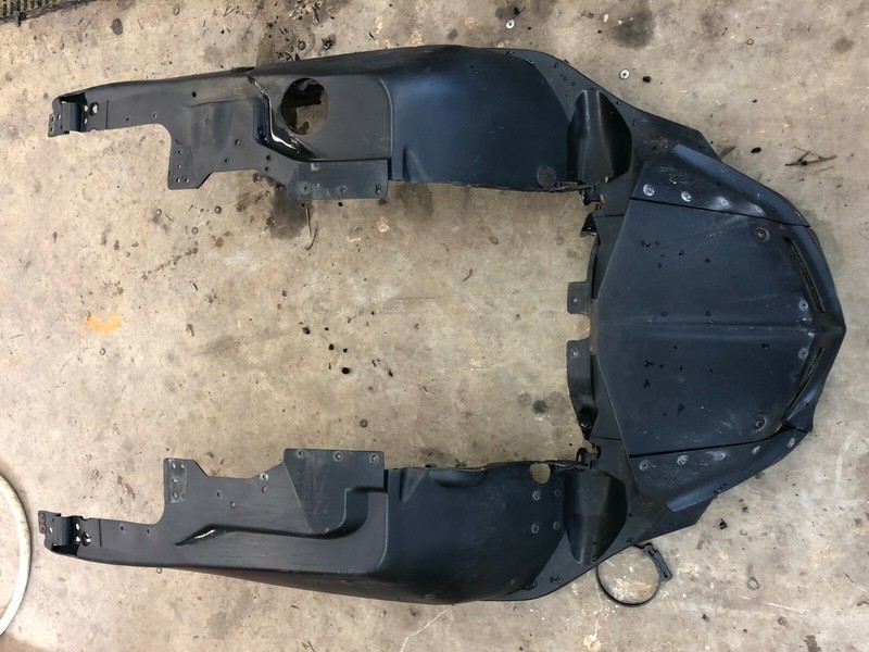 Yamaha Snowmobile Vmax SXR 500 600 700 Bellypan Assy $50 Midwest Shipping