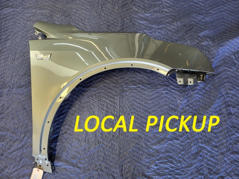 Used Oem Cadillac Right Passenger Front Fender for 2017-2025 XT5