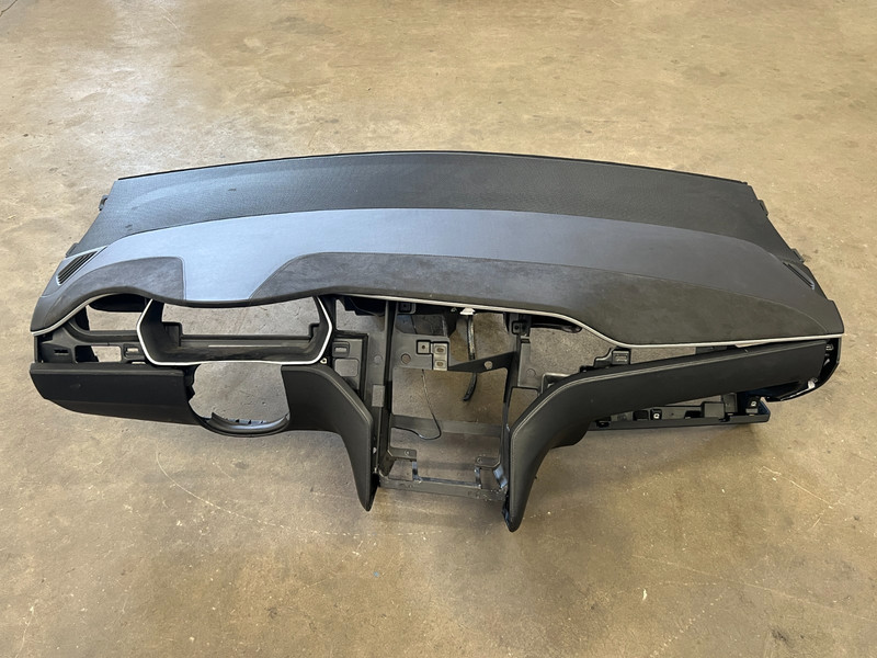⭐2016-2020 TESLA MODEL X FRONT DASHBOARD INSTRUMENT PANEL BLACK ASSY OEM LOT2632