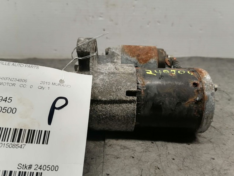 Starter Motor 6 Cylinder Thru 11/30/14 Fits 15 INFINITI QX60 1508547