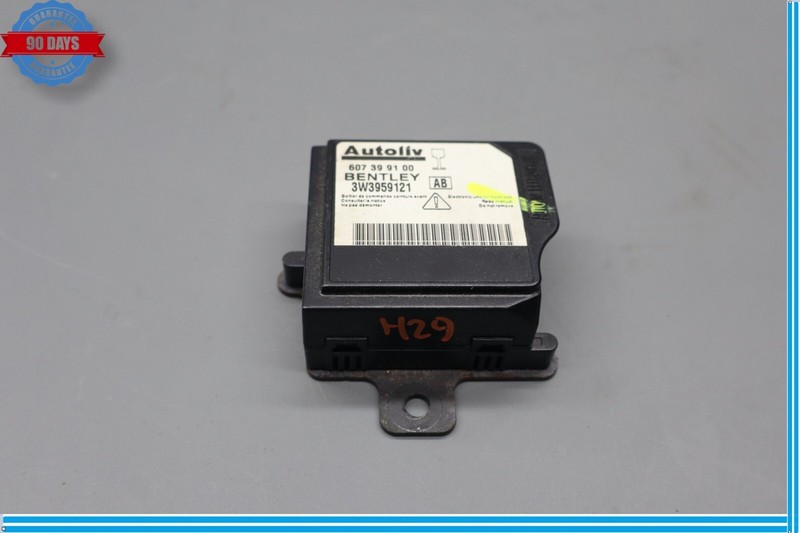 03-10 Bentley Continental GTC Speed Safety Bag Sensor SRS Control Module Oem