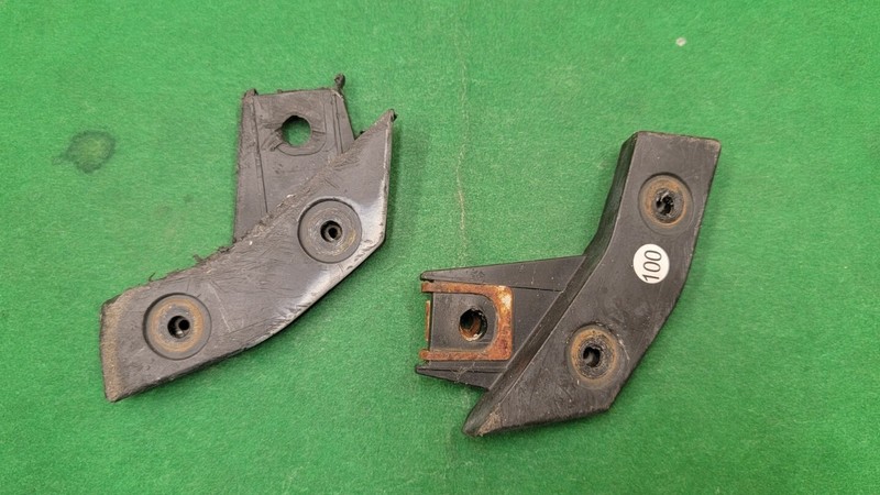 2008 - 2017 AUDI A5 S5 Front Bumper Pan Adapter Bracket Right & Left OEM