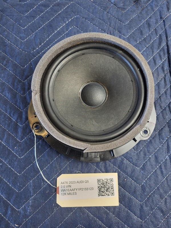 Used Oem Audi Rear Right or Left Door Speaker 80A035411A for Q5 Premium 2023