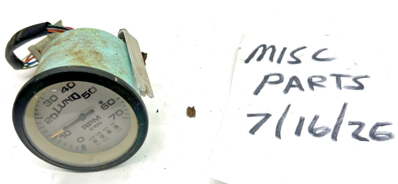 Evinrude Johnson System Check Tachometer 3"