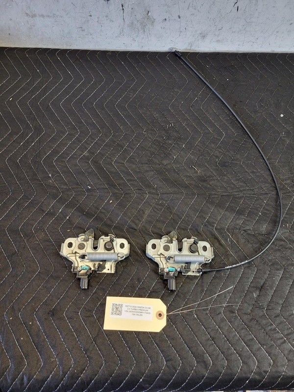 2024-2025 Mazda CX-90 Left & Right Hood Lock Latch 3.3L AWD 15k Miles OEM