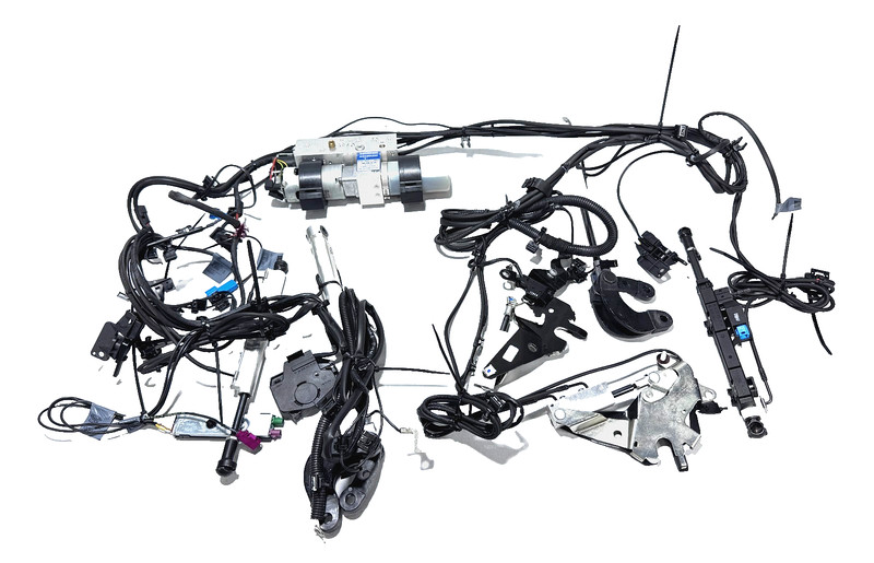📌 2012-20 MERCEDES SLC300 R172 CONVERTIBLE ROOF LIFT MOTOR W/CYLINDER ROOF OEM