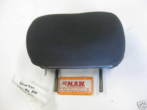 96 SAAB 900 BACK REAR SEAT HEADREST HEAD REST BLACK CAR 95 97 98 99 94 CLOTH