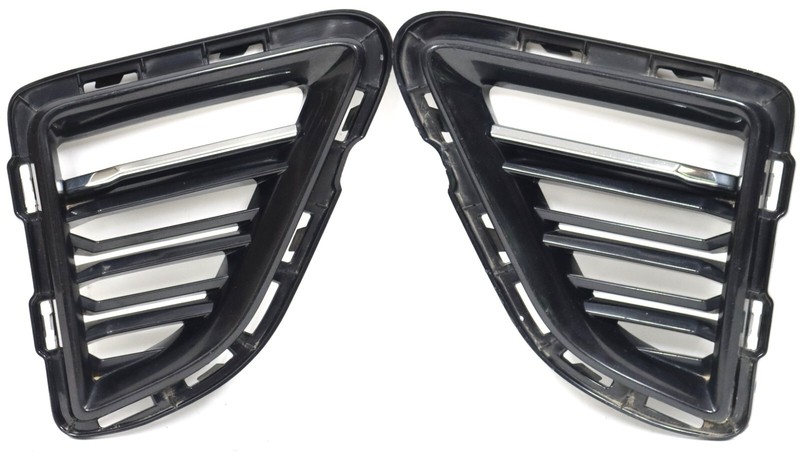 2016-2018 Camaro SS Driver And Passenger Side Front Lower Outer Grille Black OEM