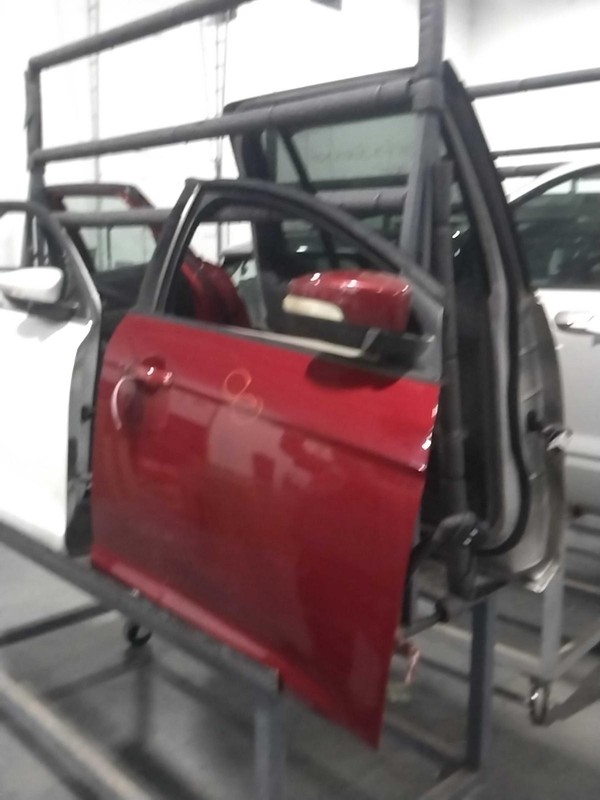 2014 Ford Focus Red Right Rear Door OEM Used 4DR SED 161K Mileage