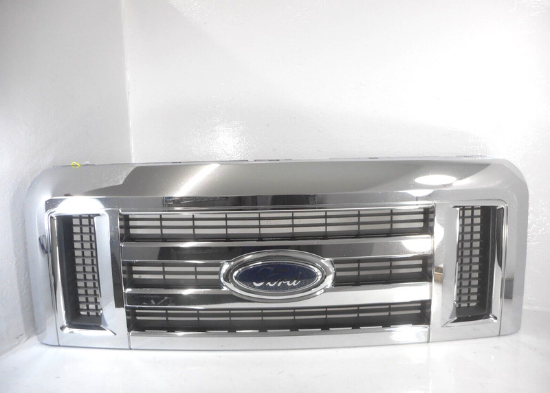 08-14 Ford Van E-250 Chrome Grille OEM 9C24-8200-AB