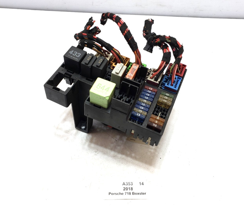 ✅ 17-24 OEM Porsche 718 Boxster 982 Luggage Fuse Relay Junction Box 36k