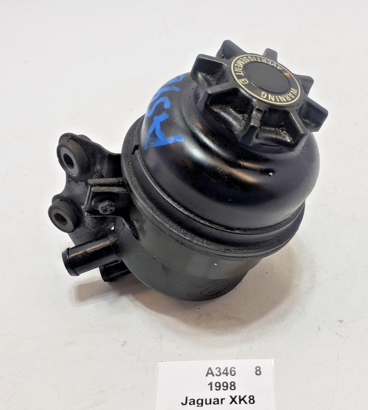 ✅ 1997-2006 OEM Jaguar XK8 XKR Power Steering Fluid Overflow Reservoir Bottle