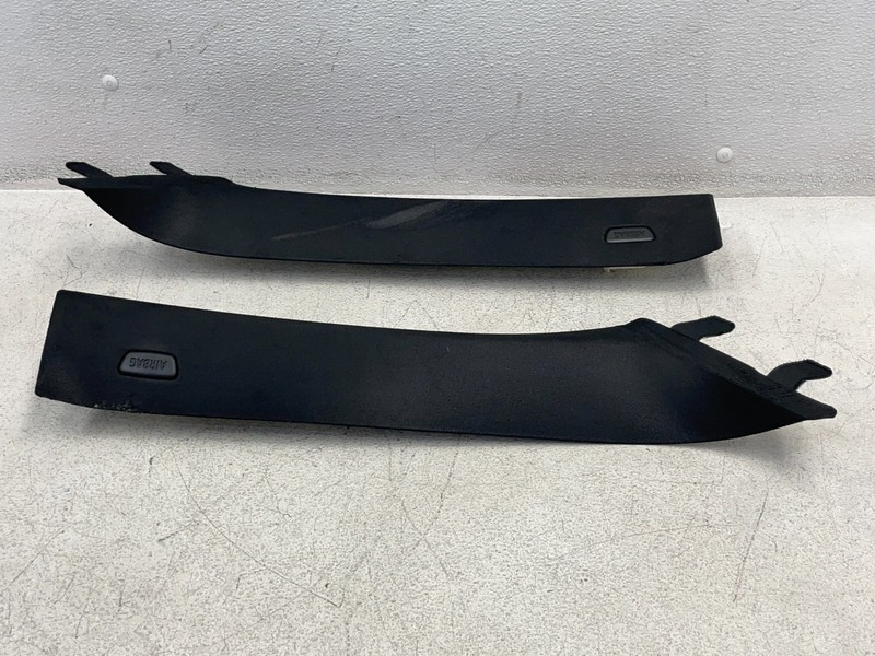 2021-2024 BMW M3 G80 Front Left & Right A Pillar Trim Panel Set Black 1614 OEM