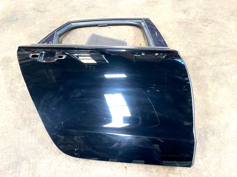 16-18 Audi A6 C7 REAR RIGHT PASSENGER SIDE DOOR SHELL PANEL BLACK OEM #A0.38