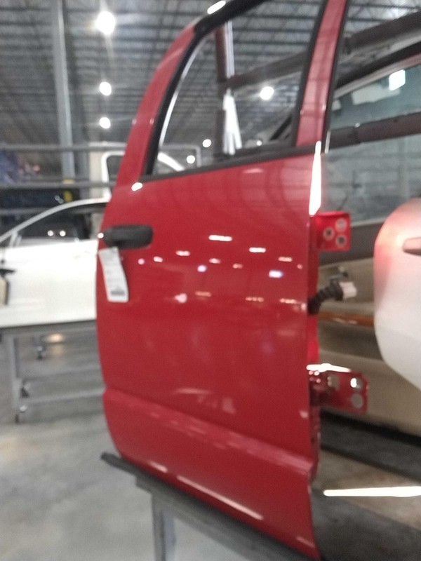 2008 Dodge 1500 Pickup Rear Right Door Red Good Condition No Rust 55586