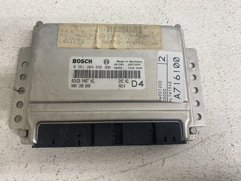1999-2004 Land Rover Discovery Ecu w Secondary Air Pump Ecm Pcm Engine Module