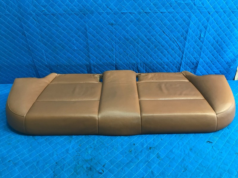 07-12 BMW E90 328I 335I 328XI REAR SEAT BOTTOM BROWN CUSHION LEATHER OEM