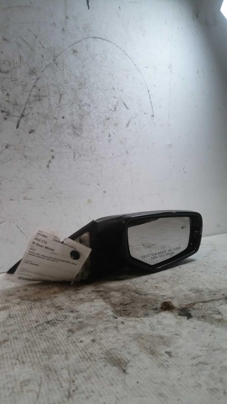 2015 Cadillac CTS Right Door Mirror Assembly Black 240652 Used 142K Miles