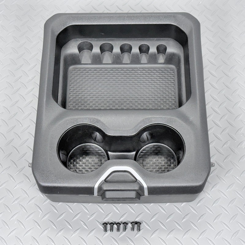 ✅ 2019-2026 RAM 1500 2500 3500 OEM CENTER CONSOLE CUP HOLDER STORAGE COMPARTMENT