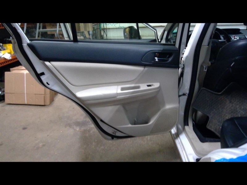 2014 IMPREZA Driver Left Rear Door Trim Panel Rear 1555892