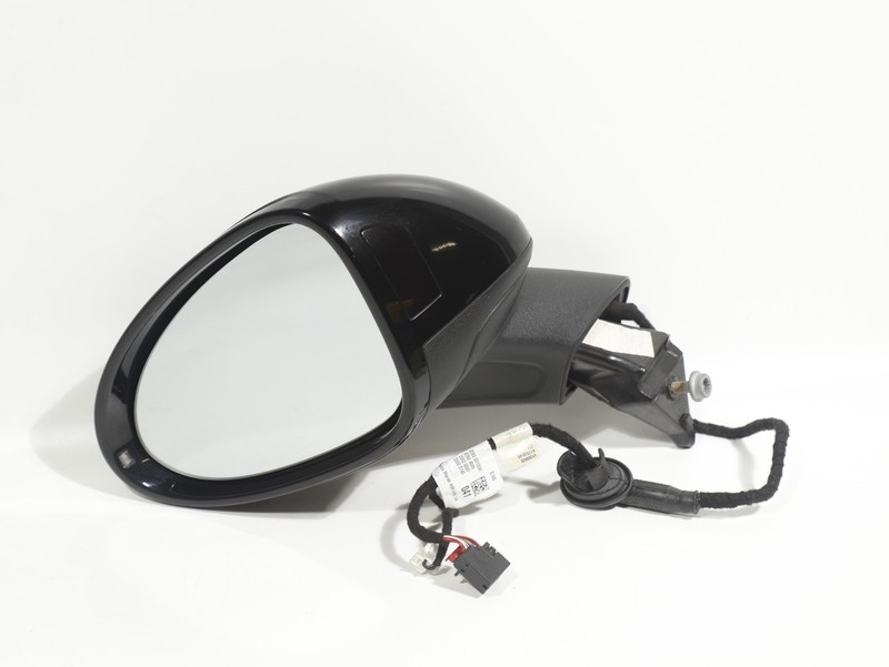 15-18 Porsche Macan LEFT Door Mirror Camera Blind Spot Black OEM 95B857507F
